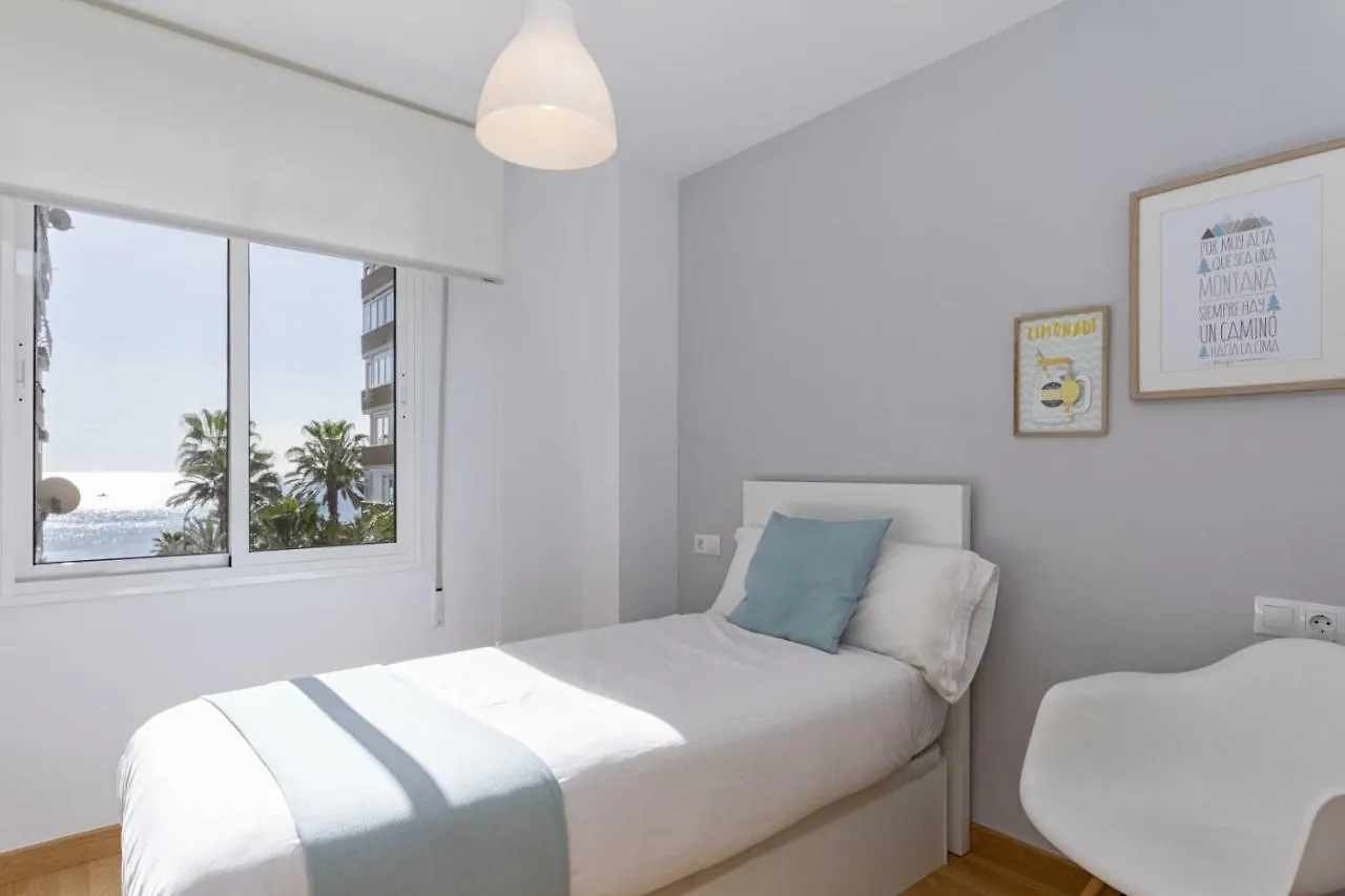 Apartment Ferienwohnung Malagueta Blue Málaga